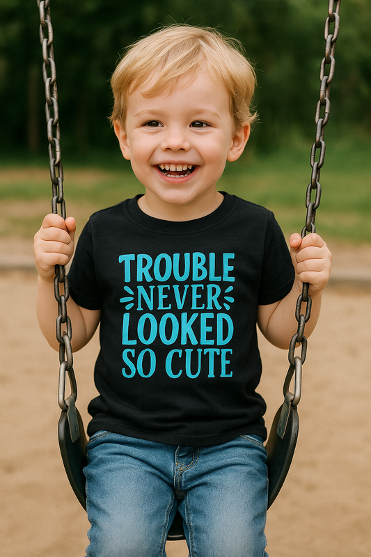 Trouble never ….