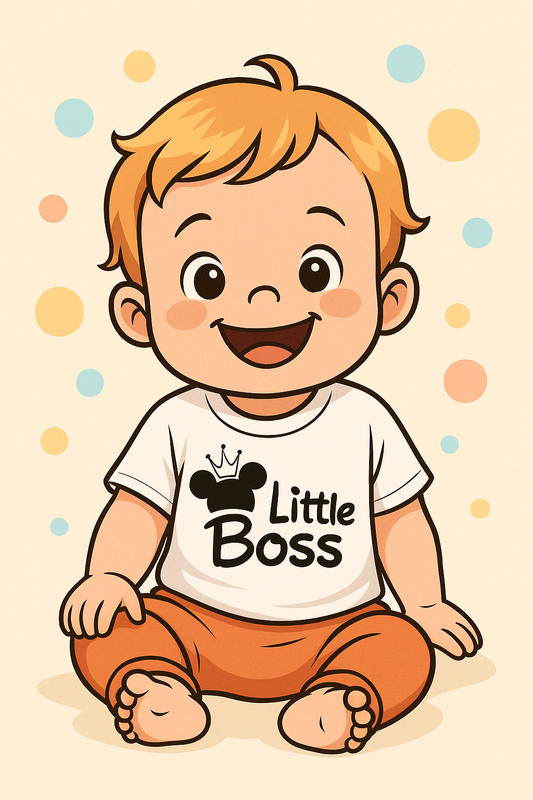 Little Boss T-shirt – Stoer & Schattig
