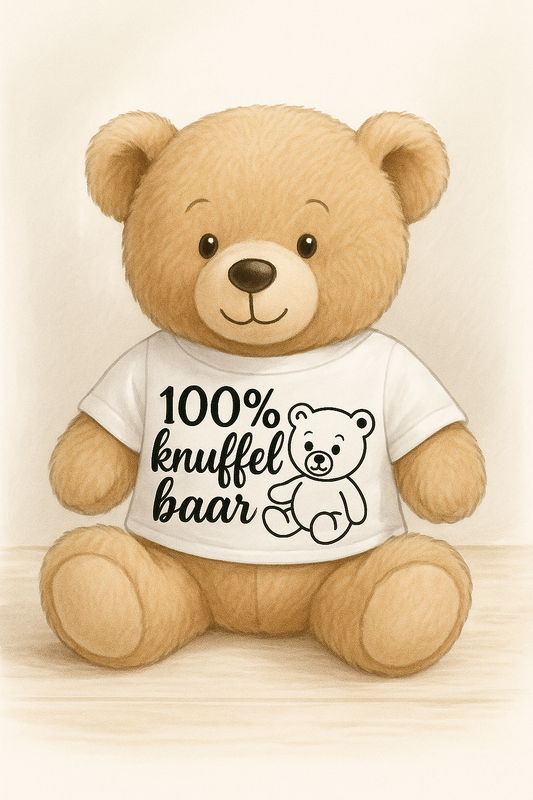 100% Knuffelbaar Rompertje & T-shirt – Voor de Allerschattigste Kids