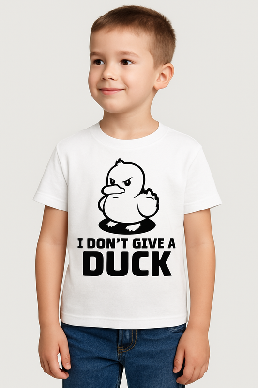 Brutaal Eendje T-shirt – Voor Kids met een Attitude