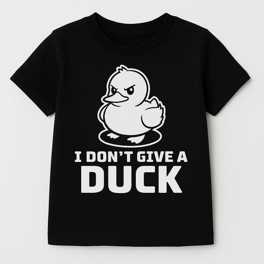 Brutaal Eendje T-shirt – Voor Kids met een Attitude